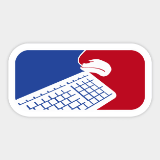 keyboard warrior Sticker